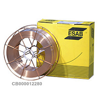 Сплошная омедненая проволока ESAB СВ-08Г2С ⌀ 1,2 мм (кассета 18 кг)