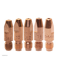 Токосъемный наконечник     М8 Cu (L=25-30 мм), для п/а горелки